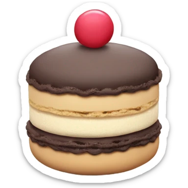 Macaroon cake sticker