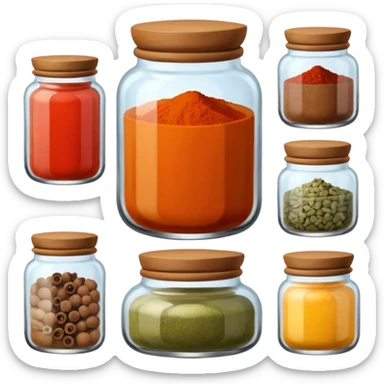 Spice Jar Collections sticker