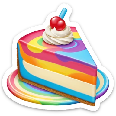 Paddlepop cheesecake sticker