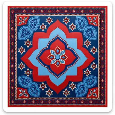 Sindhi ajrak emoji sticker