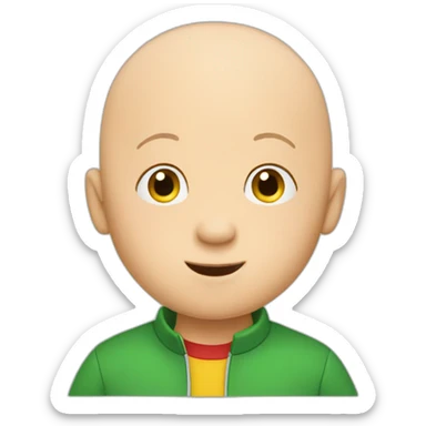 Caillou sticker