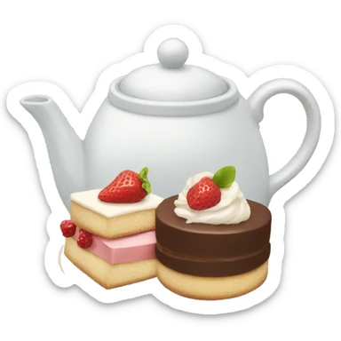 afternoon tea sticker