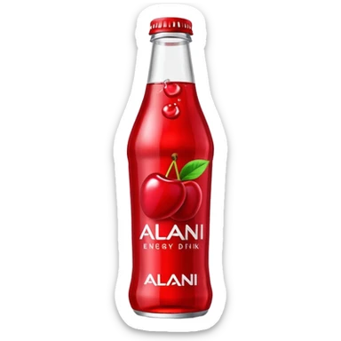 Alani energy drink new flavor  cherry pop sticker