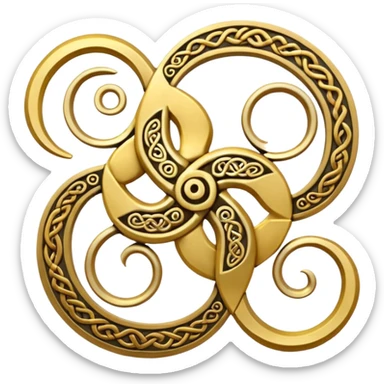 Triskelion sticker