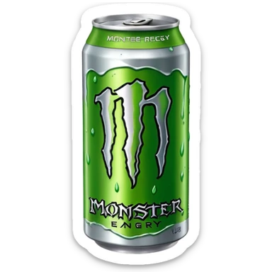 Monster energy drink sticker