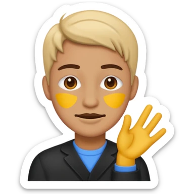 Caz Sanatçısı, flat design emoji, with rich details, no face on objects, white background sticker