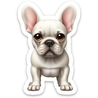 French Bulldog Dog Breed Full Body sticker
