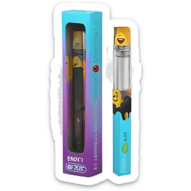 box vape disposable  sticker