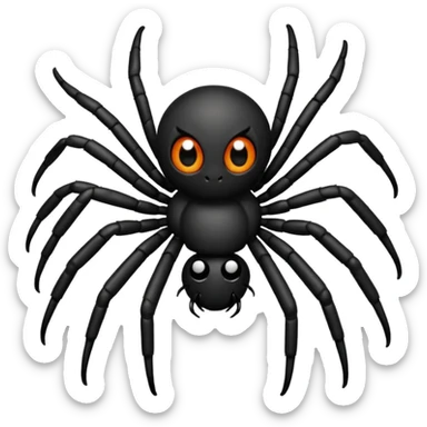 baby spider sticker