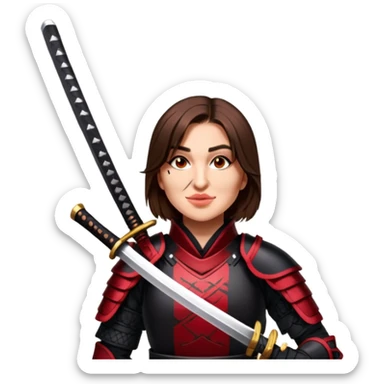Fierce Samurai sticker