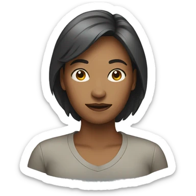 not ACTIVE woman sticker