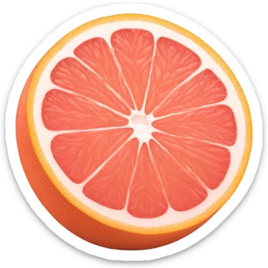 Pink Grapefruit sticker