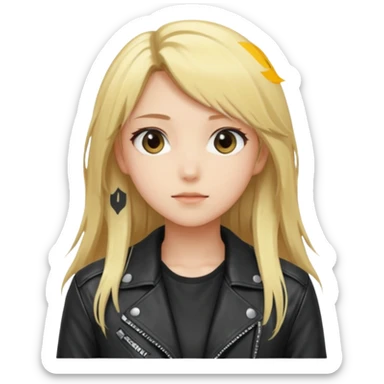 Anime Girl Rally Vincent. sticker