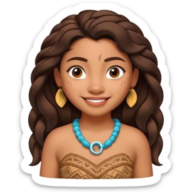 MOANA sticker