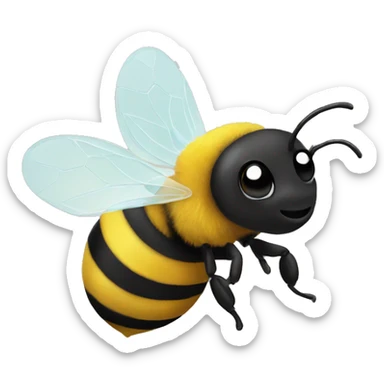 Bee bee love sticker