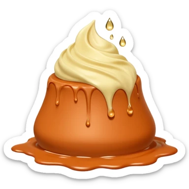 Un primer plano fotorrealista de un trozo de manteca de Karité pura, con una gota de aceite esencial cayendo lentamente. Colores: crema, terracota y toques de verde oliva. Enfoque suave. sticker