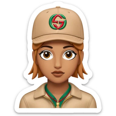  nettspend with gucci cap sticker