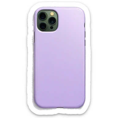 iPhone 14 pro in lilac case sticker