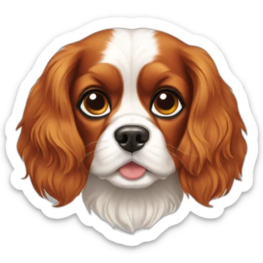 cavalier king charles sticker