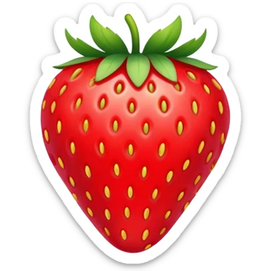 strawberry  sticker