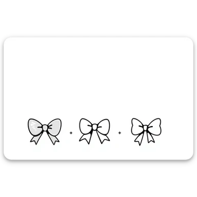 various bow styles including classic, ribbon, double, tied in pastel colors dd9fb0, ffc6d3, a3bfc9, c4bee2, f1b091, hand-drawn doodle style sticker