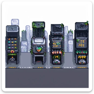 Create a purely background image, Gotham City street, dark and rainy. sticker