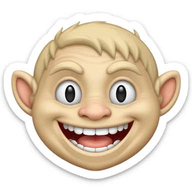 Troll face sticker
