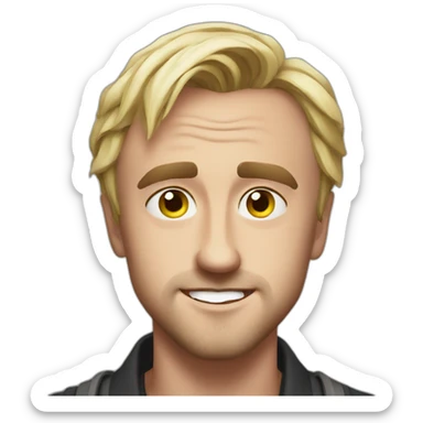 Tom Felton sticker
