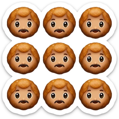 Polpette che allevano polpette sticker