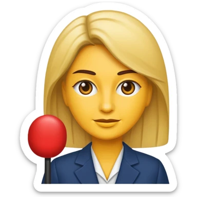 vice presidente donna sticker