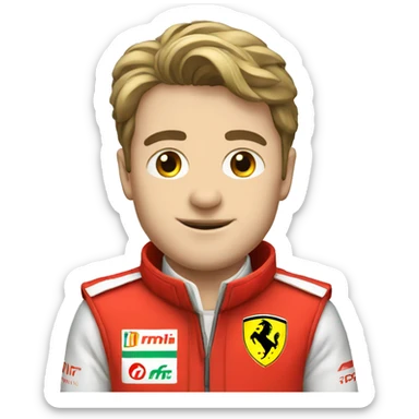 Formula 1 ferrari sticker