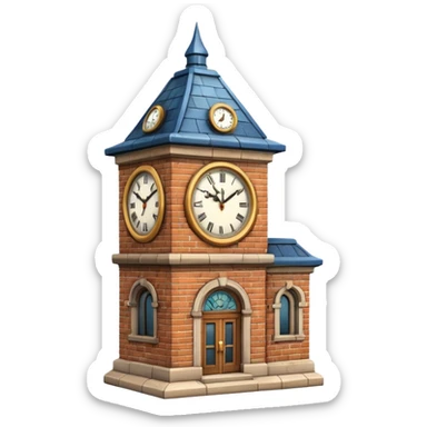 Clock Tower sticker