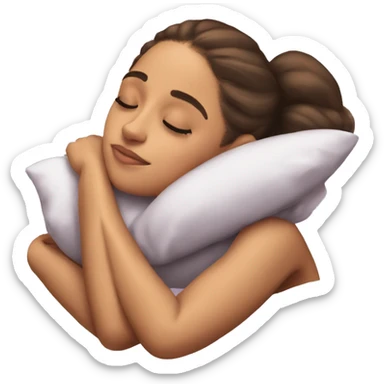 Ariana Grande sleeping sticker