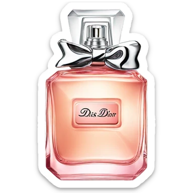 Miss dior perfume sticker