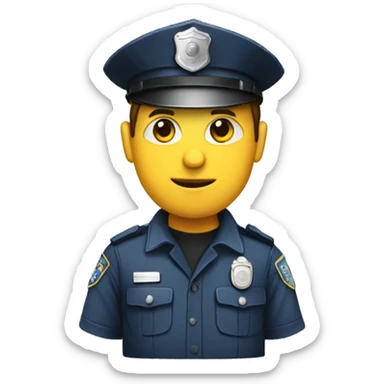 software engineer policeman sticker