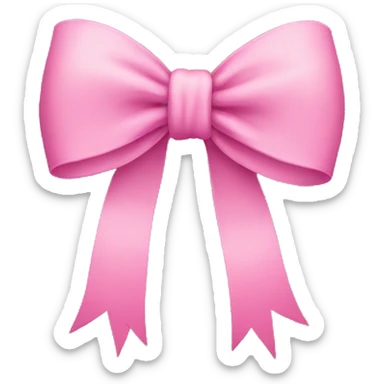 Pretty bow sticker