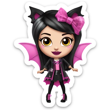 Draculaura monster high  sticker