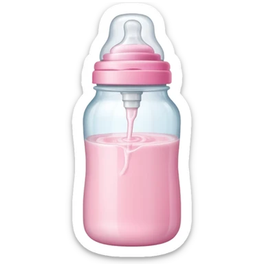 Cute and kawaii Baby bottle sticker