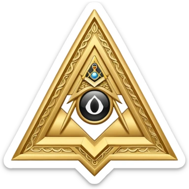 Freemason Symbols sticker