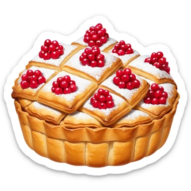 Danish berry Pastries sticker