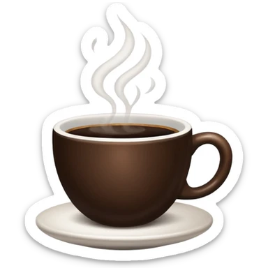 Una tazzina di caffè  sticker