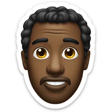 P Diddy in a toilet sticker