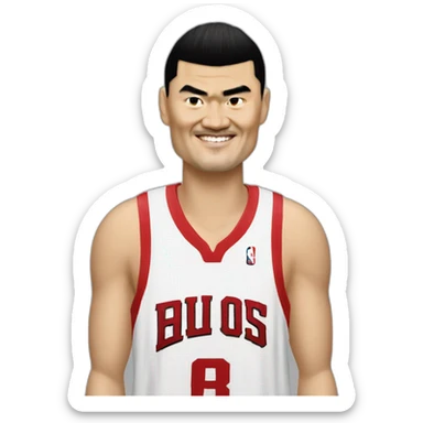 Yao MIng sticker