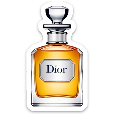 Dior parfum sticker
