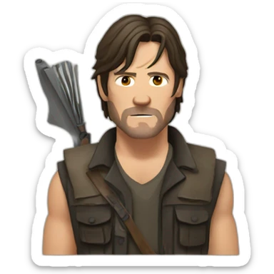 Daryl dixon sticker