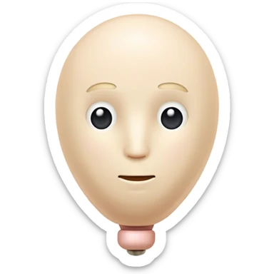 human penis and testicles long and thick light white skin sticker