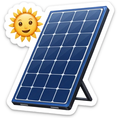 solar panel sticker
