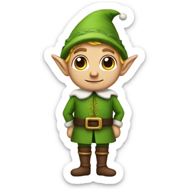 Elf  sticker
