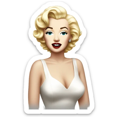 Marilyn Monroe  sticker