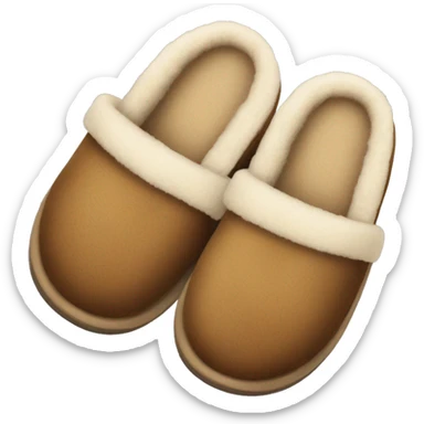 UGG slippers  sticker